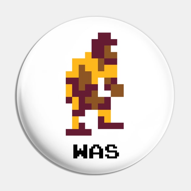 8-Bit Linebacker - Washington Pin by The Pixel League