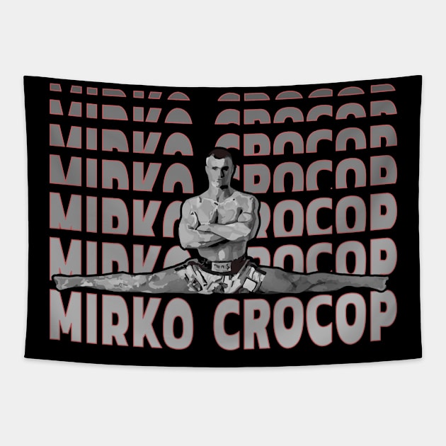 Mirko Crocop Tapestry by FightIsRight