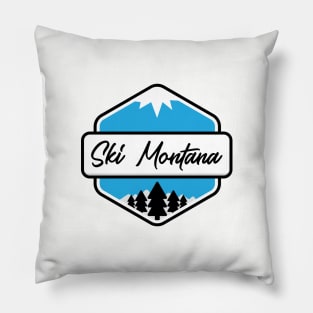 Ski Montana Shirt Pillow