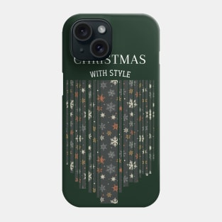 Christmas Celebration Lines Phone Case