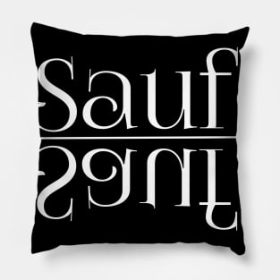 Saufi Saufi #partyurlaub wir kommen süßes shirt Pillow