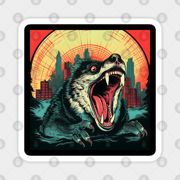 possum lovers Magnet by vaporgraphic