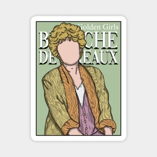 Blanche Devereaux Comic Style Magnet