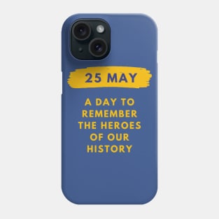 25 May memorial day usa Phone Case