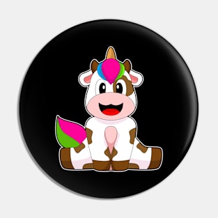 Cow Unicorn Pin