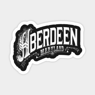 Vintage Aberdeen, MD Magnet