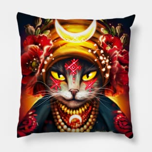 Ukrainian witch Pillow