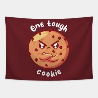 One tough cookie (on dark colors) Tapestry