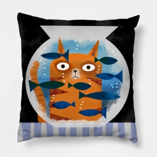 Fish for Supper Pillow