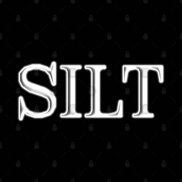 SILT Logo Reverse front/back by Lumooncast