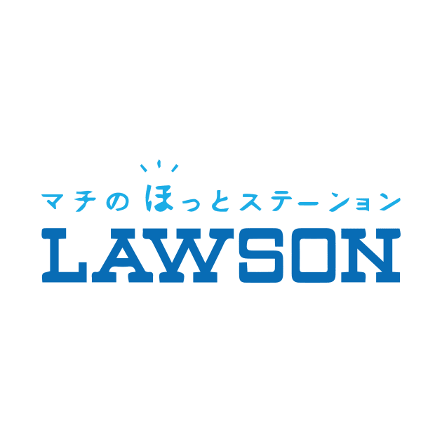 Lawson Station Japanese Convenience Store Logo by Twerps