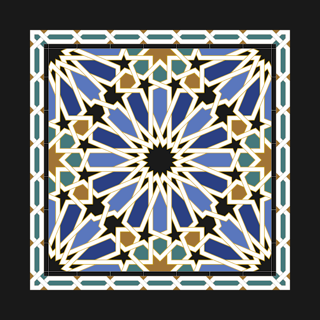 Arabic Tile I by ojovago