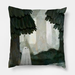 Haunted Pine Forest Pillow