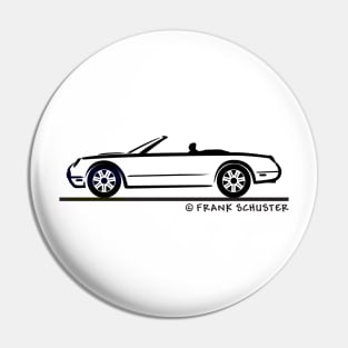 2002-2005 Ford Thunderbird Silhouette Pin