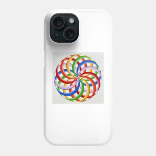 RAINBOW TORUS YANTRA Phone Case