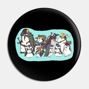 The fellowship of the ping wings Pin