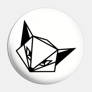 Odd Fox Logo - Black Pin