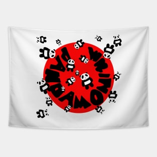 Pandamonium Pandas! Tapestry