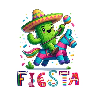 Mexican Fiesta Multicolor T-Shirt