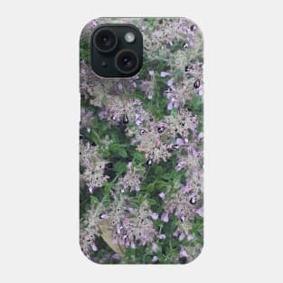 GREEN WHITE FLOWERS PHOTOGRAPHY MY Phone Case