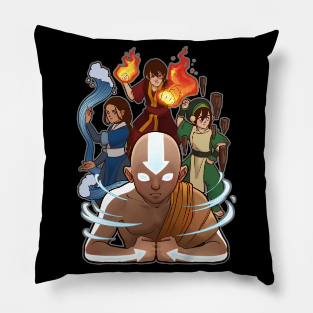 Avatar team Pillow by ursulalopez