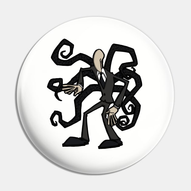 Slenderman Pin by RichCameron