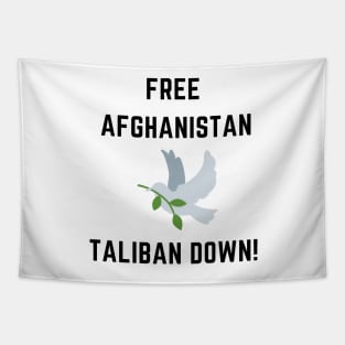 Free afghanistan taliban down Tapestry
