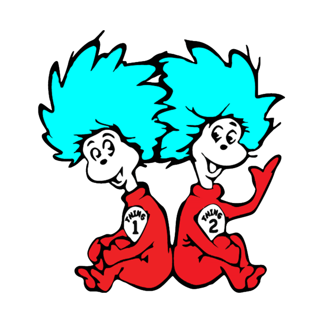 Thing 1 and Thing 2 by JAFARSODIK