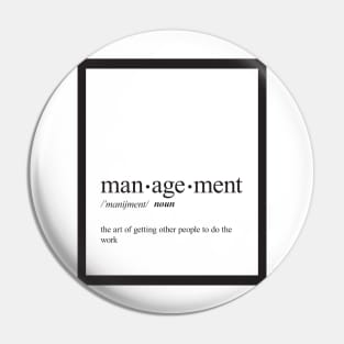 Management Pin