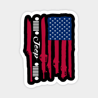 AMERICAN JEEP Magnet