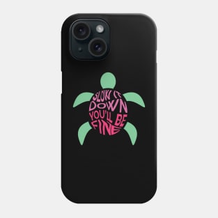 Turtle Slow It Down Phone Case