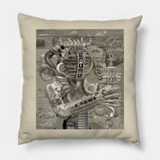 soup on mars Pillow