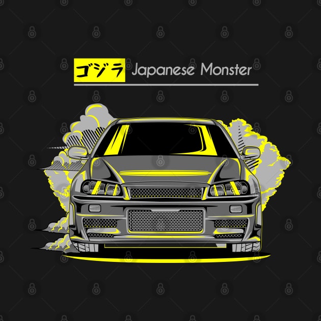 GTR 34 The Monster by aredie19