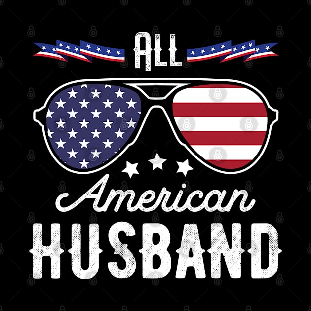 All American Husband 4th Of July Sunglasses by tobzz