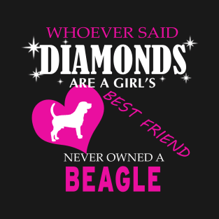 Beagle Dog Lover Mom Lady Dad T-Shirt