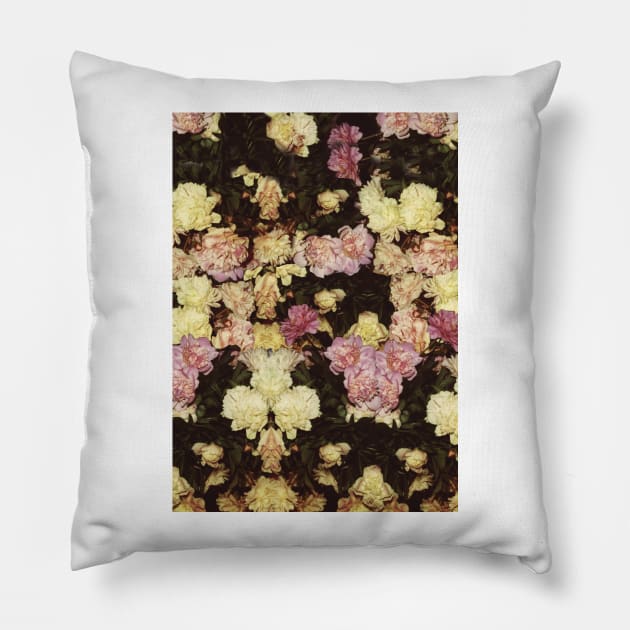 Floral & Fading Pillow by postlopez