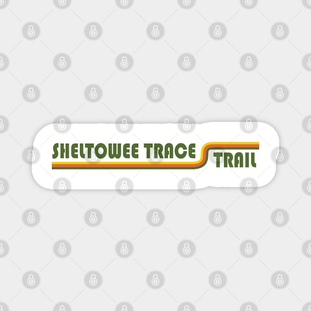 Sheltowee Trace Trail Kentucky Tennessee Magnet by esskay1000