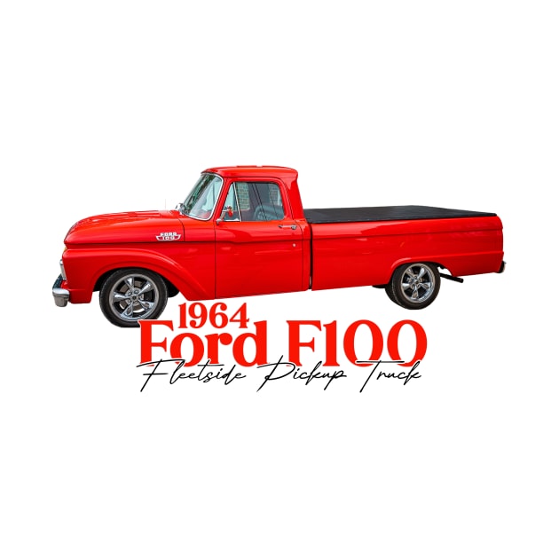 1964 Ford F100 Fleetside Pickup Truck by Gestalt Imagery