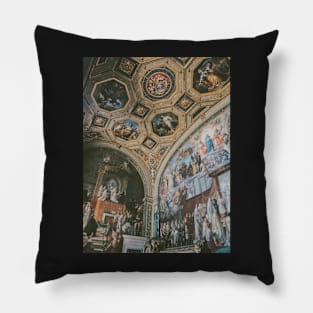 Inside the Vatican Museums Pillow