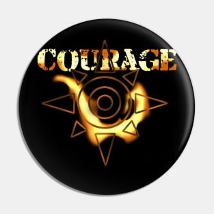 Crest of Courage Pin