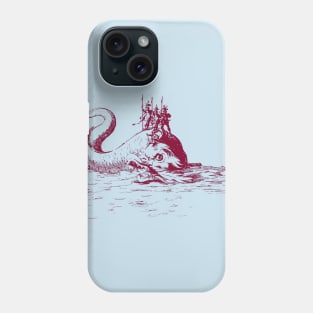 Soldier Whale - Death of a Sea Serpent Phone Case