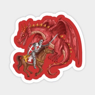 RED DRAGON Magnet