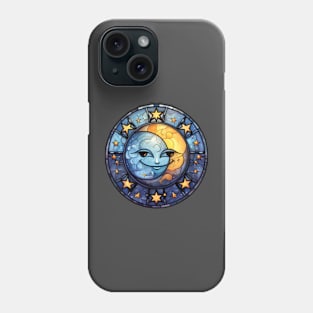 Sun & Moon Stained Glass Phone Case