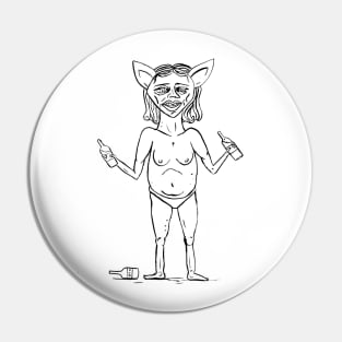 Liquor Goblin Pin