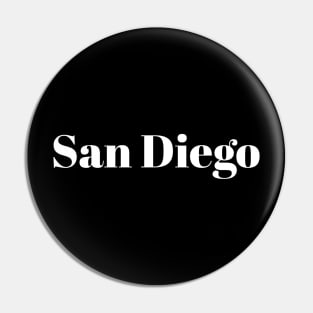 San Diego Pin