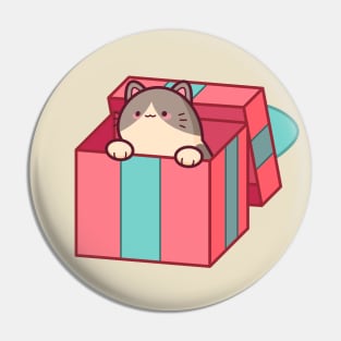 Gift Cat Pin