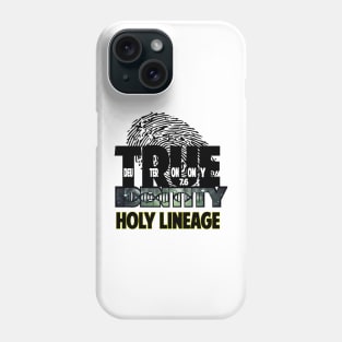 Deuteronomy 7:6 True Identity Holy Lineage ((Version 2 lighter background version)) Sons of Thunder Phone Case