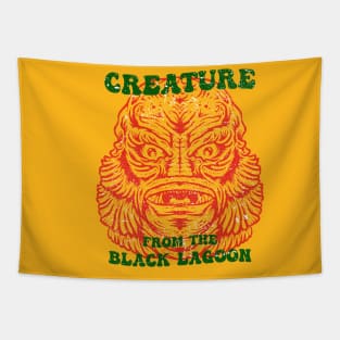 Vintage Creature From The Black Lagoon Tapestry