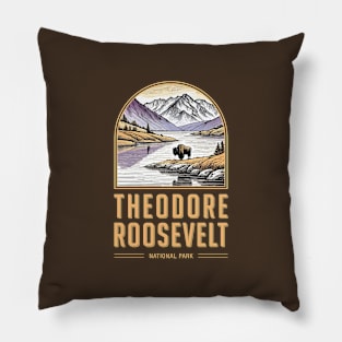 Theodore Roosevelt National Park Pillow