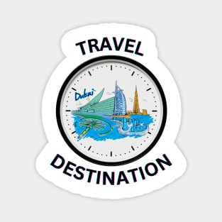 Travel to Dubai Magnet